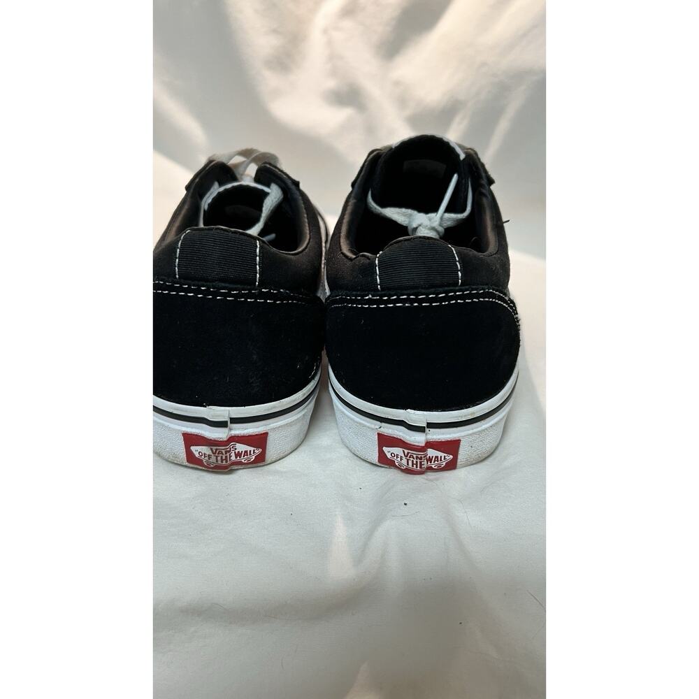 Vans Old Skool Black White Low Top Skate Shoes Men 7 Women 8.5 Classic - Picture 6 of 10